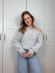 Trui Romee | Grijs