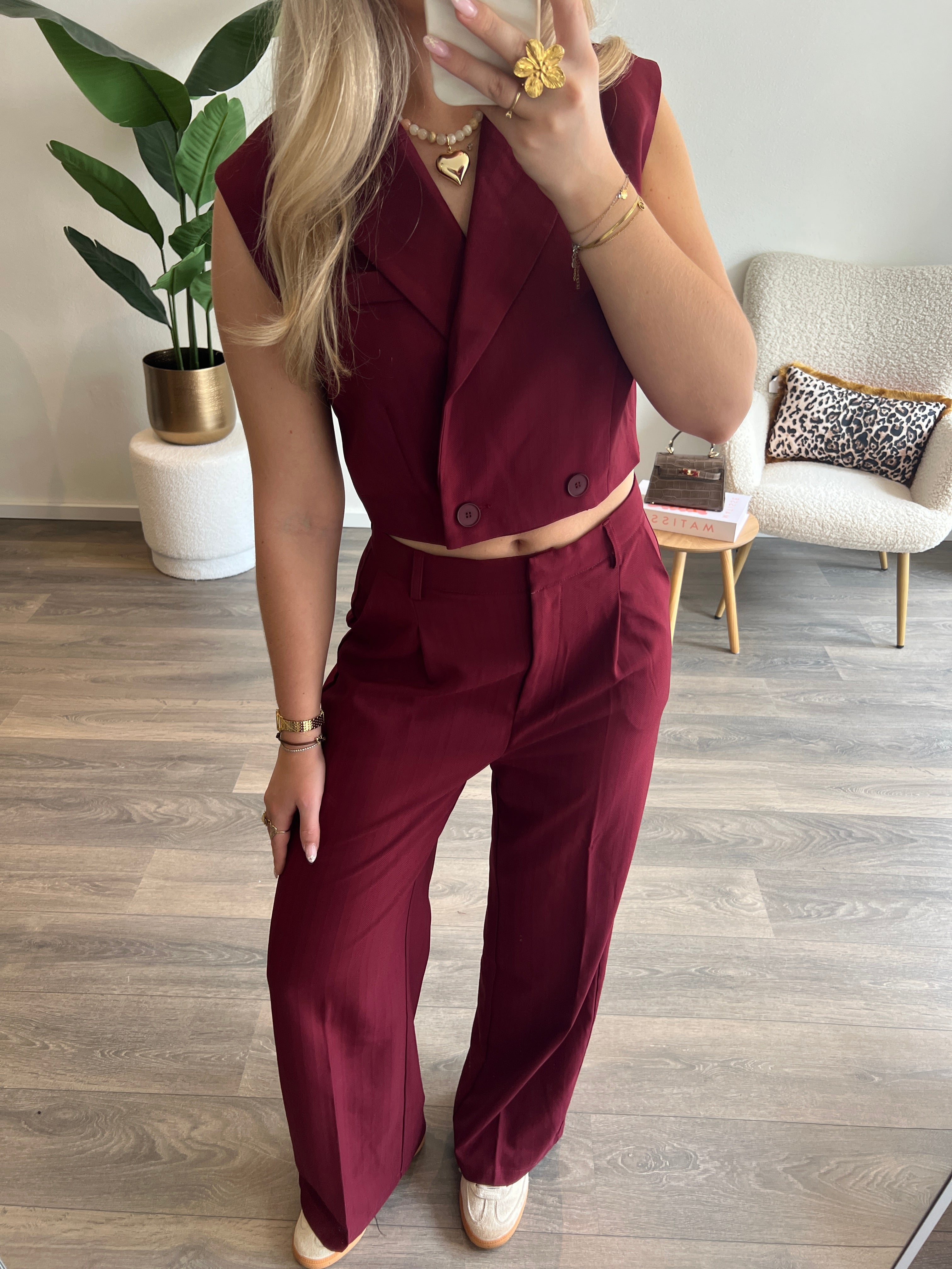 Gilet Pleun | Bordeaux