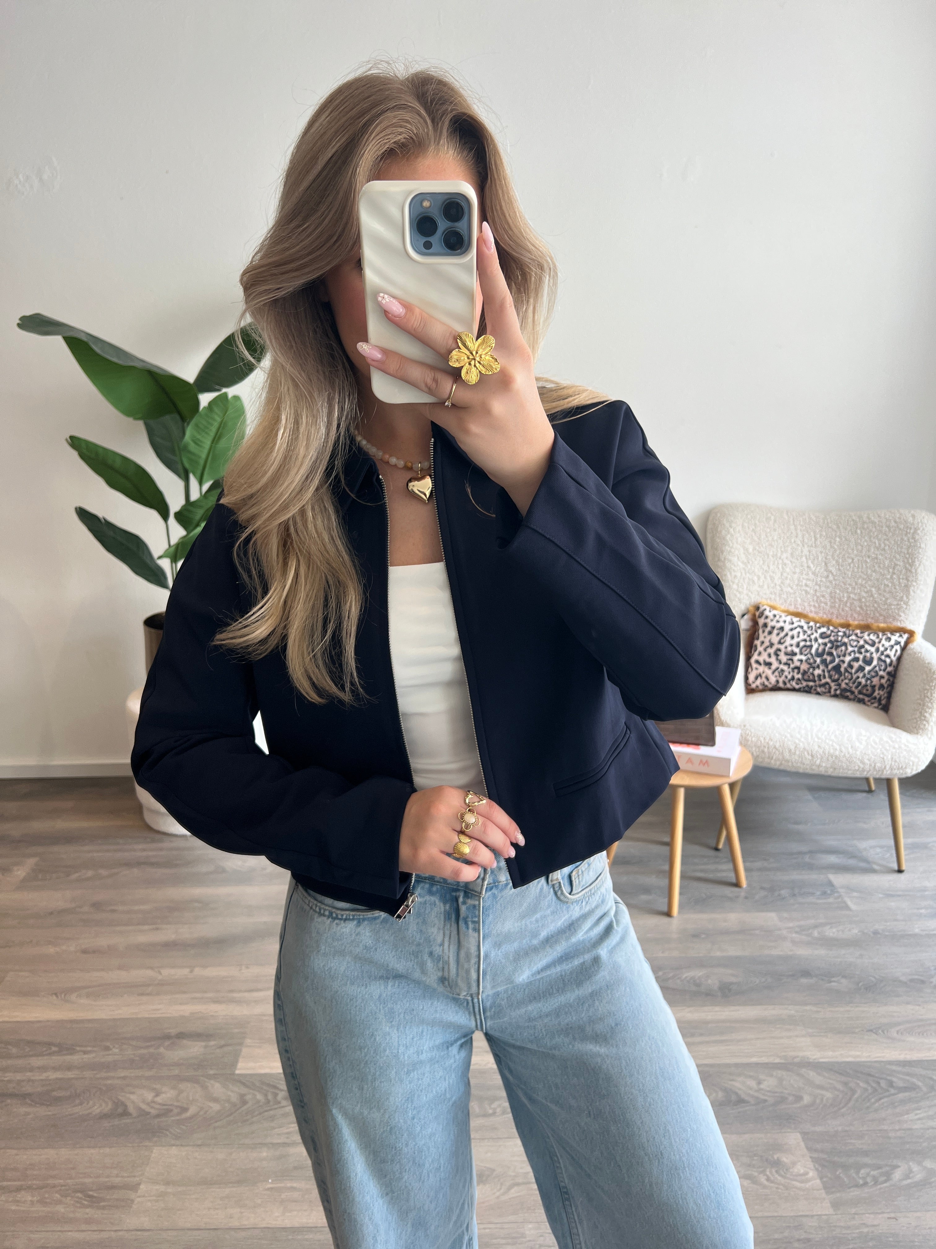 Jas Carice | Navy