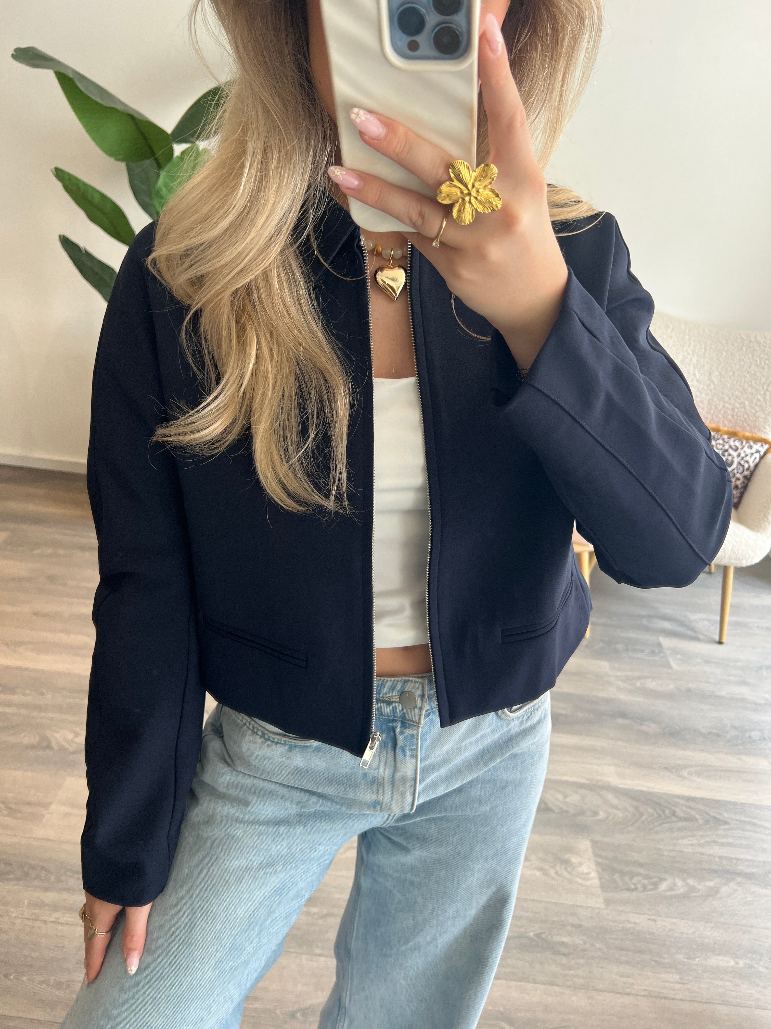 Jas Carice | Navy