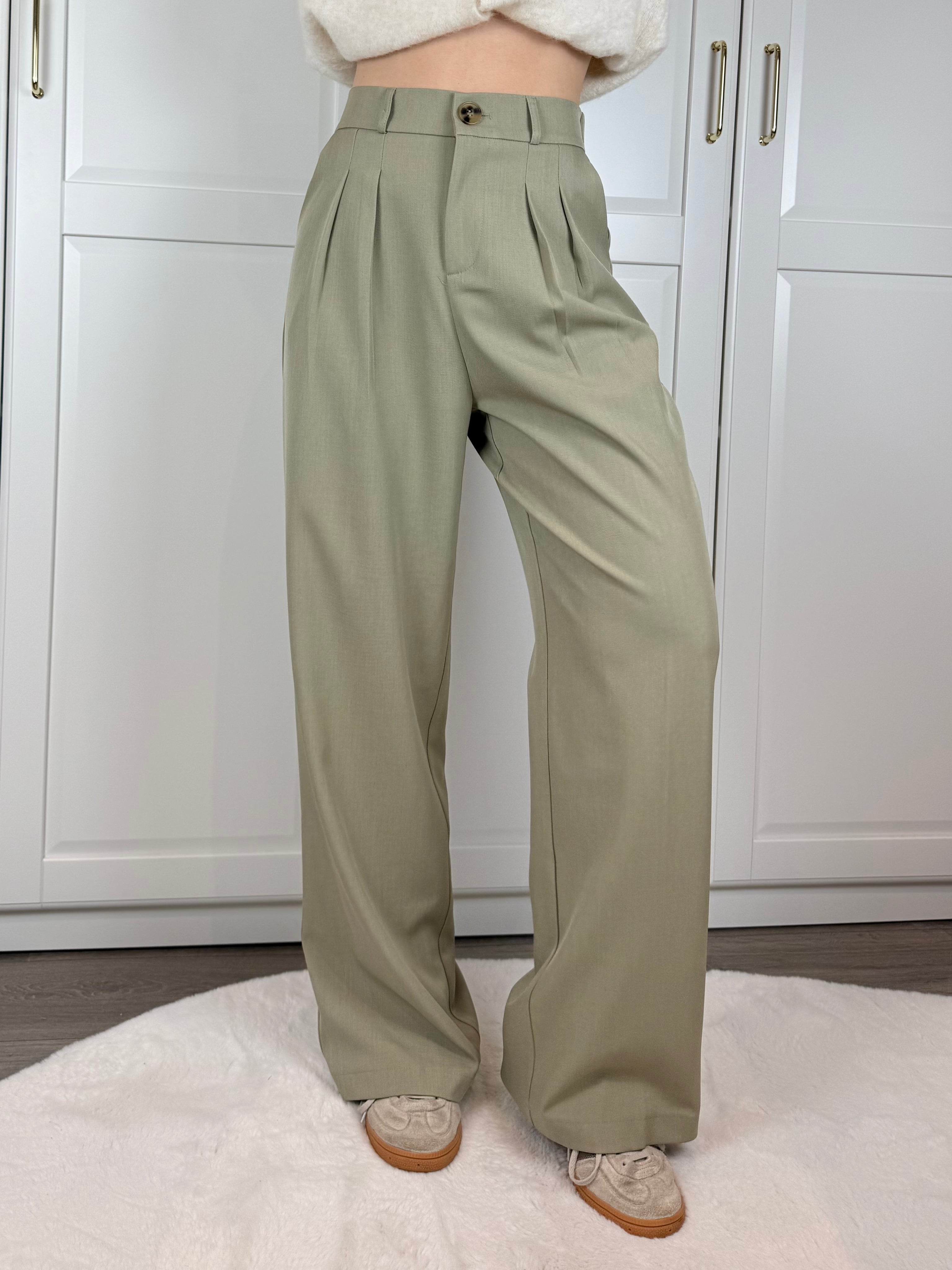 Pantalon Tess | Pistache