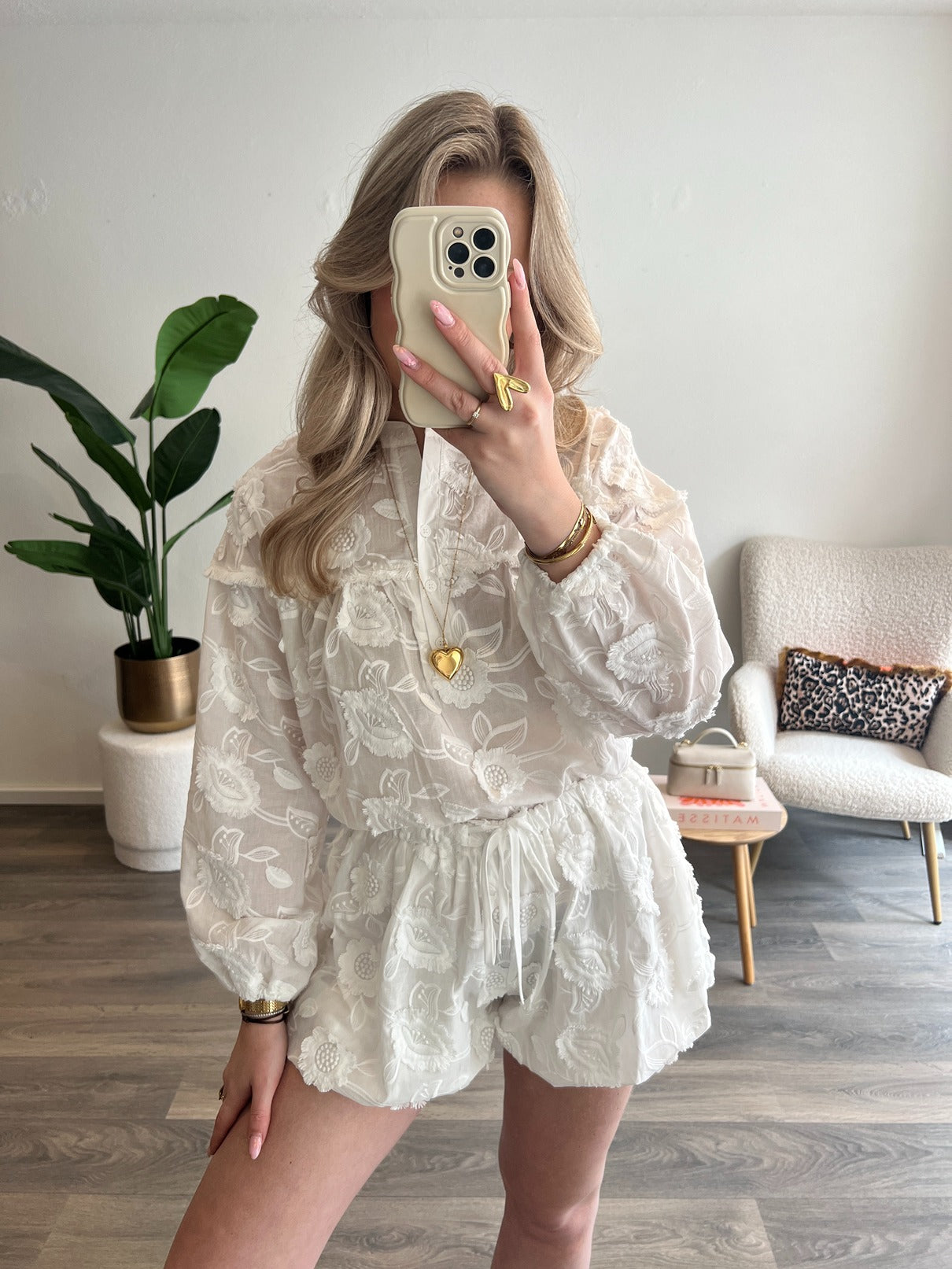 Flower Short Louise | Wit