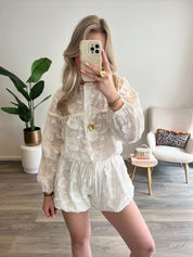 Flower Short Louise | Wit