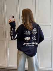 Longsleeve T-shirt Noir Studios | Navy
