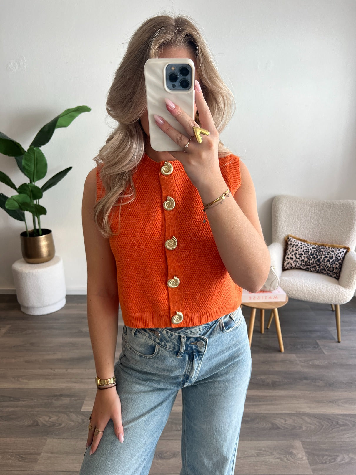 Gilet Moana | Oranje