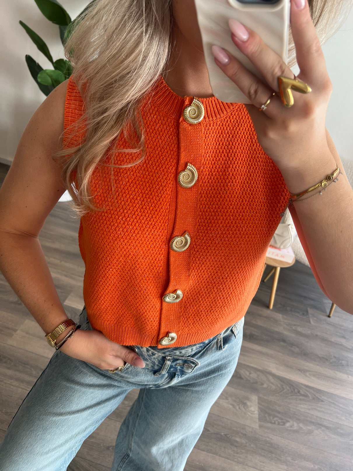 Gilet Moana | Oranje
