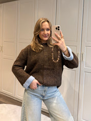 Vest Elin | Bruin