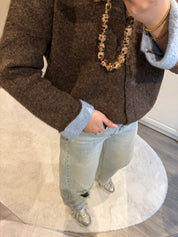 Vest Elin | Bruin