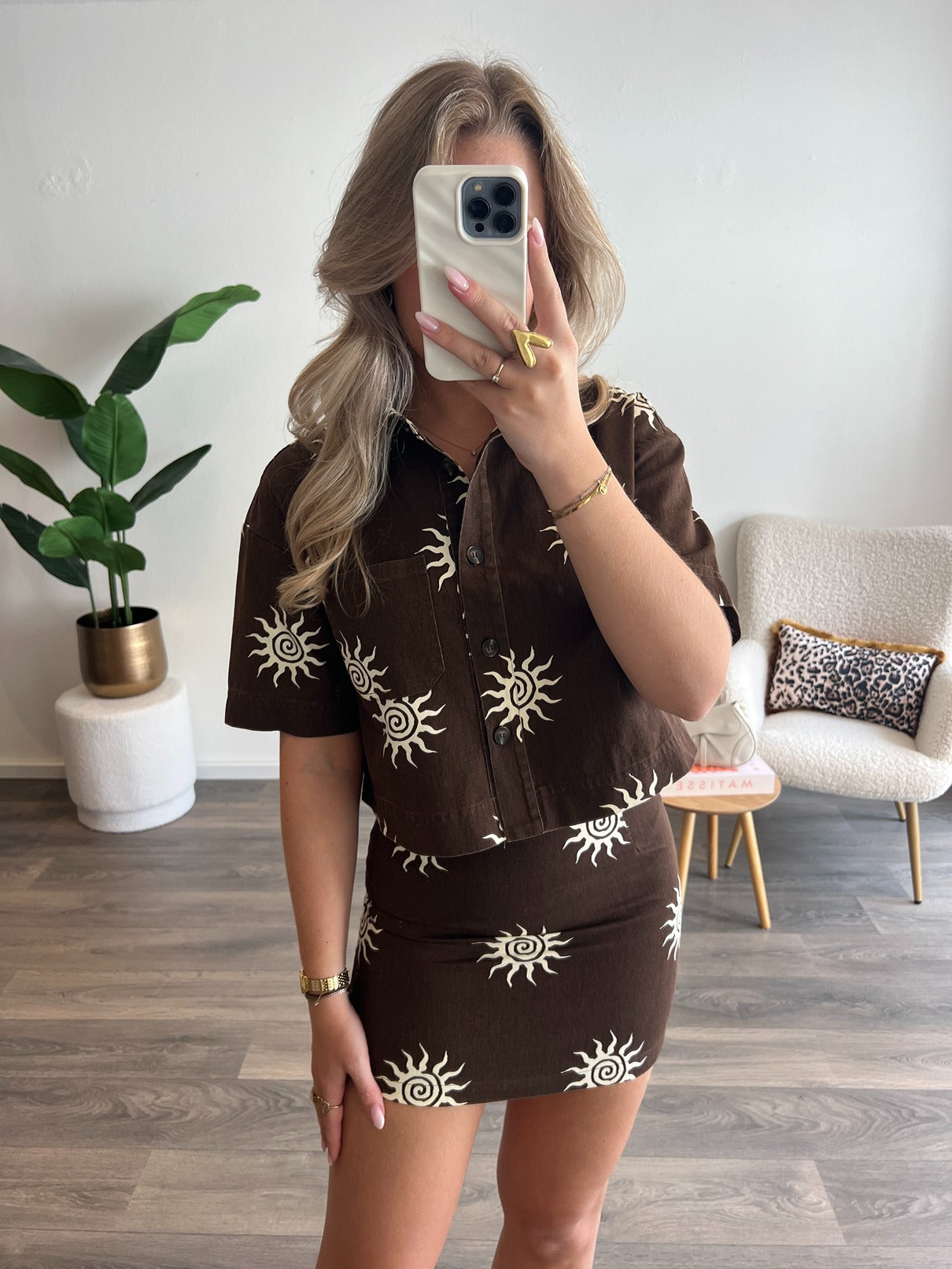 Sunny Denim Blouse | Choco