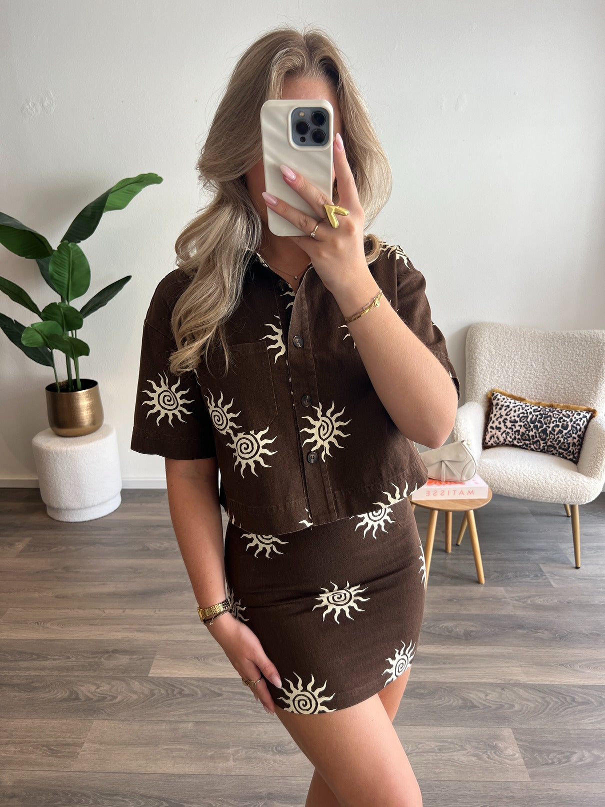 Sunny Denim Blouse | Choco