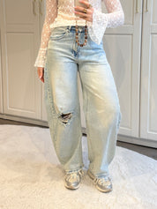 Balloon Jeans 3378 | Blauw