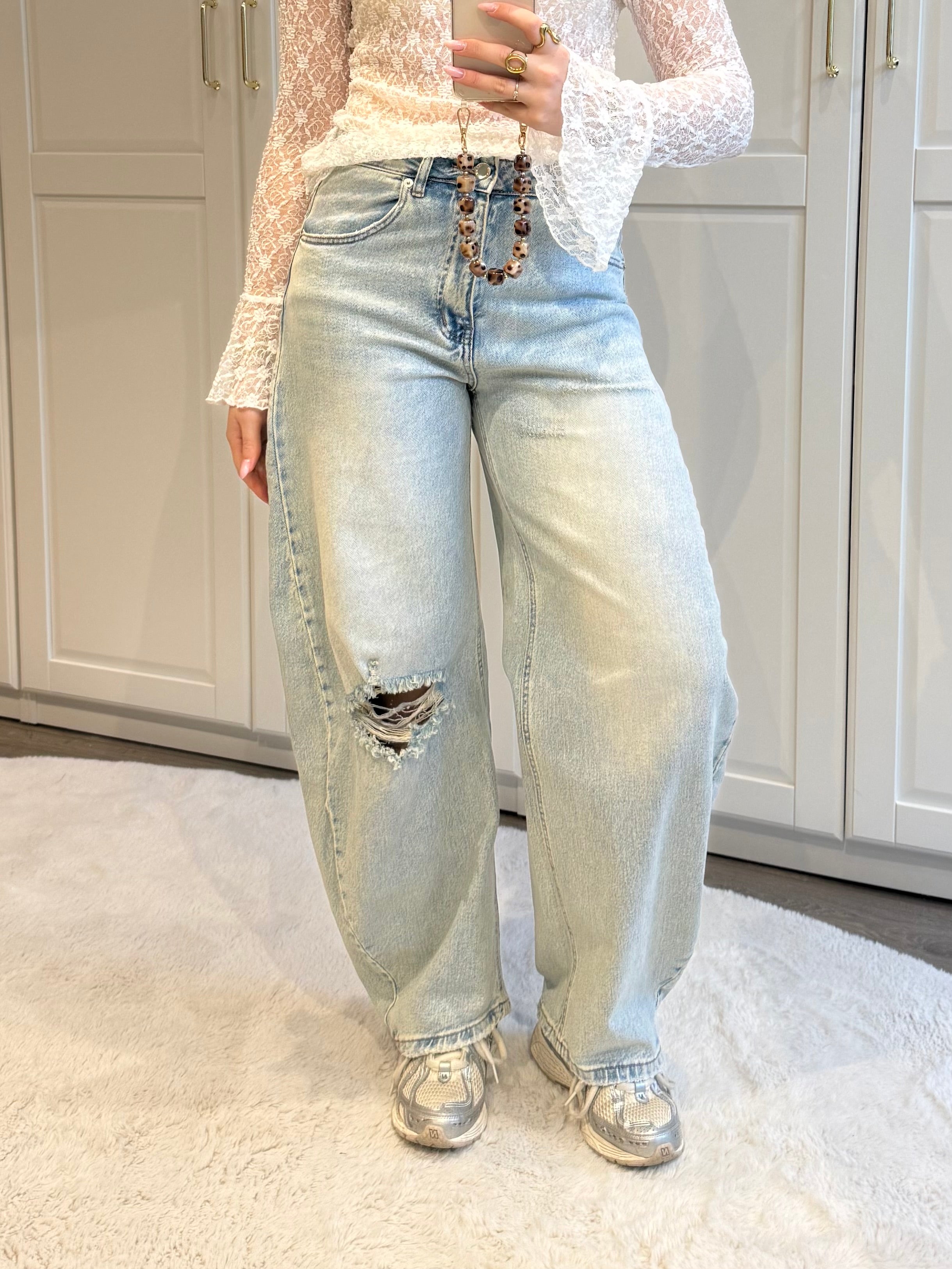 Balloon Jeans 3378 | Blauw