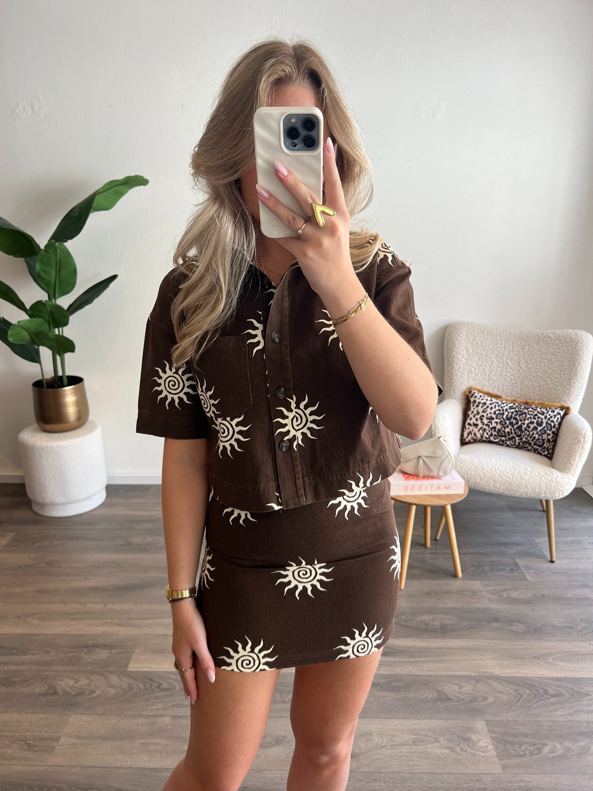 Sunny Denim Blouse | Choco