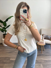 T-Shirt By Swan | Wit