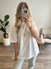 Basic T-shirt Novi | Wit