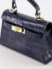 Tas Lore Croco | Navy