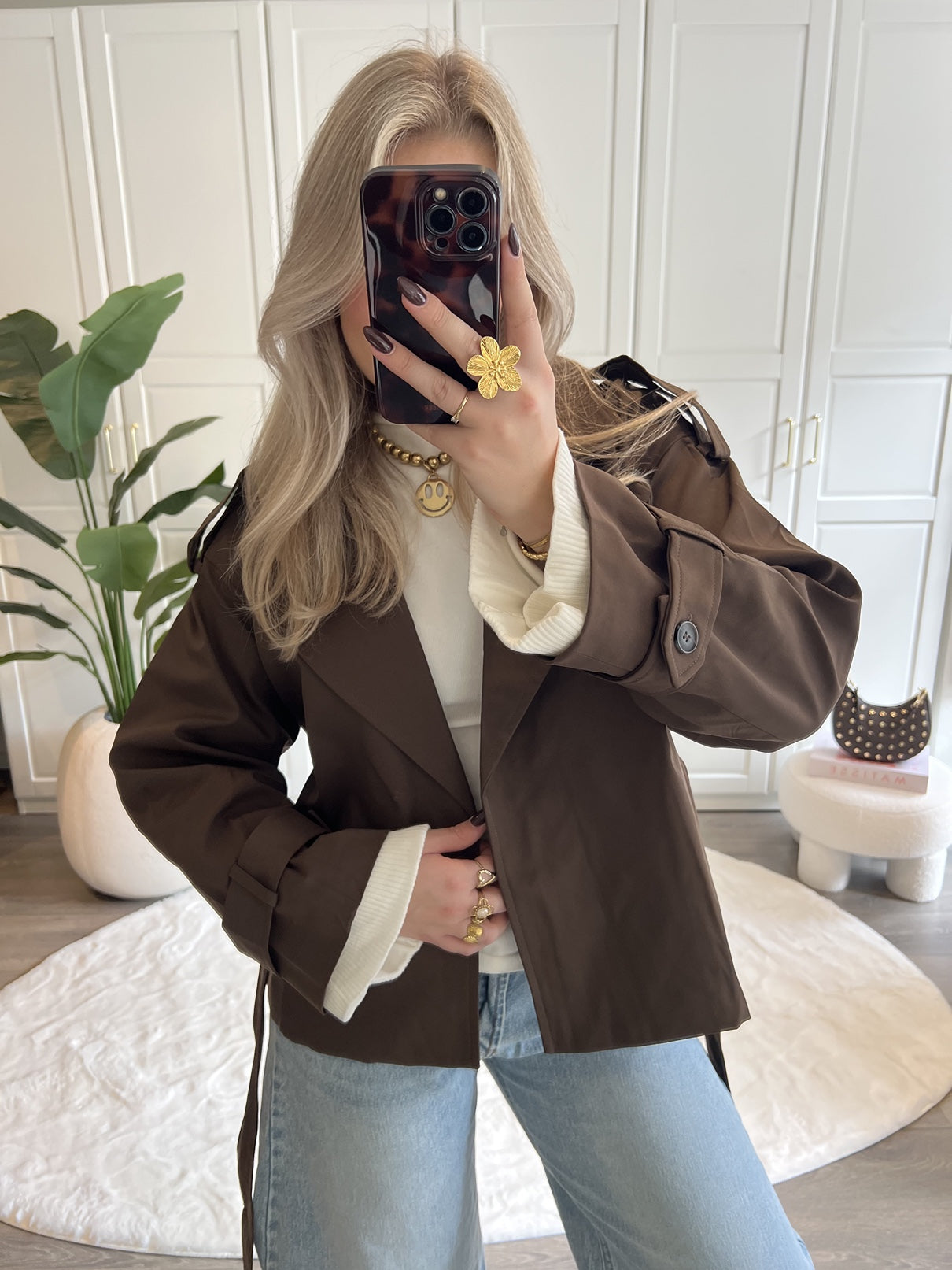 Belted Trenchcoat Lauren | Choco