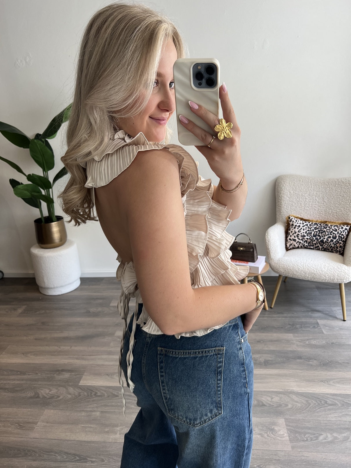 Top Bibi | Beige