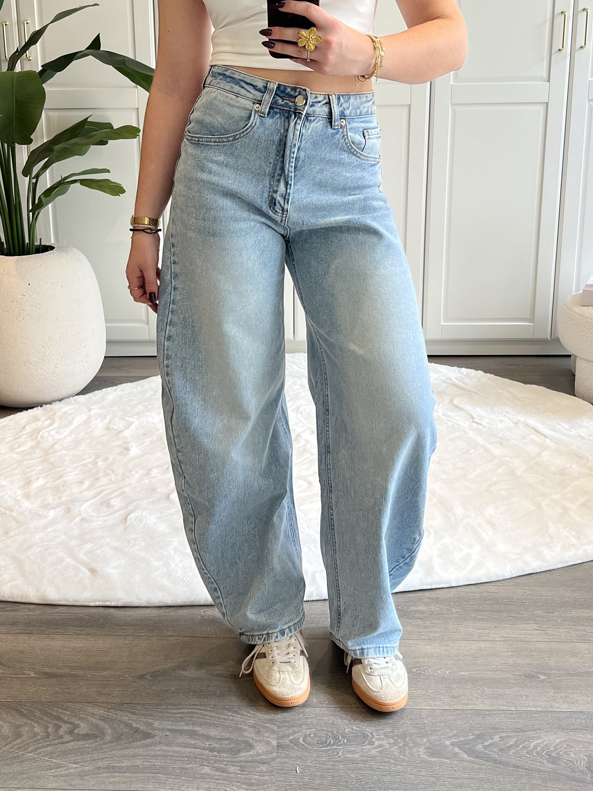 Balloon Jeans 3378 | Blauw