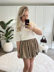 Ballon Rokje Yael | Beige