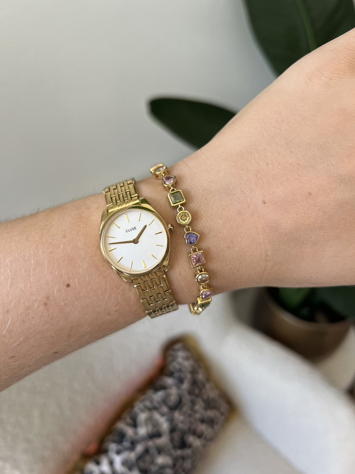 Enroute Armband | Goud