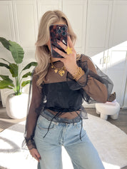 Top Mandy | Zwart