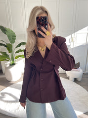 Blazer Mijntje | Bordeaux