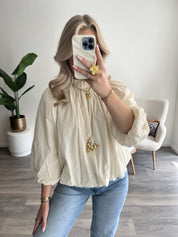 Blouse Coco | Creme