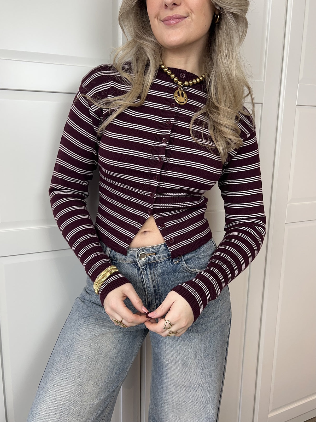 Vest Alice | Bordeaux