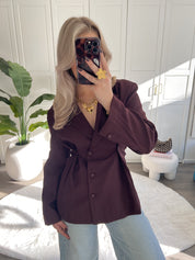 Blazer Mijntje | Bordeaux