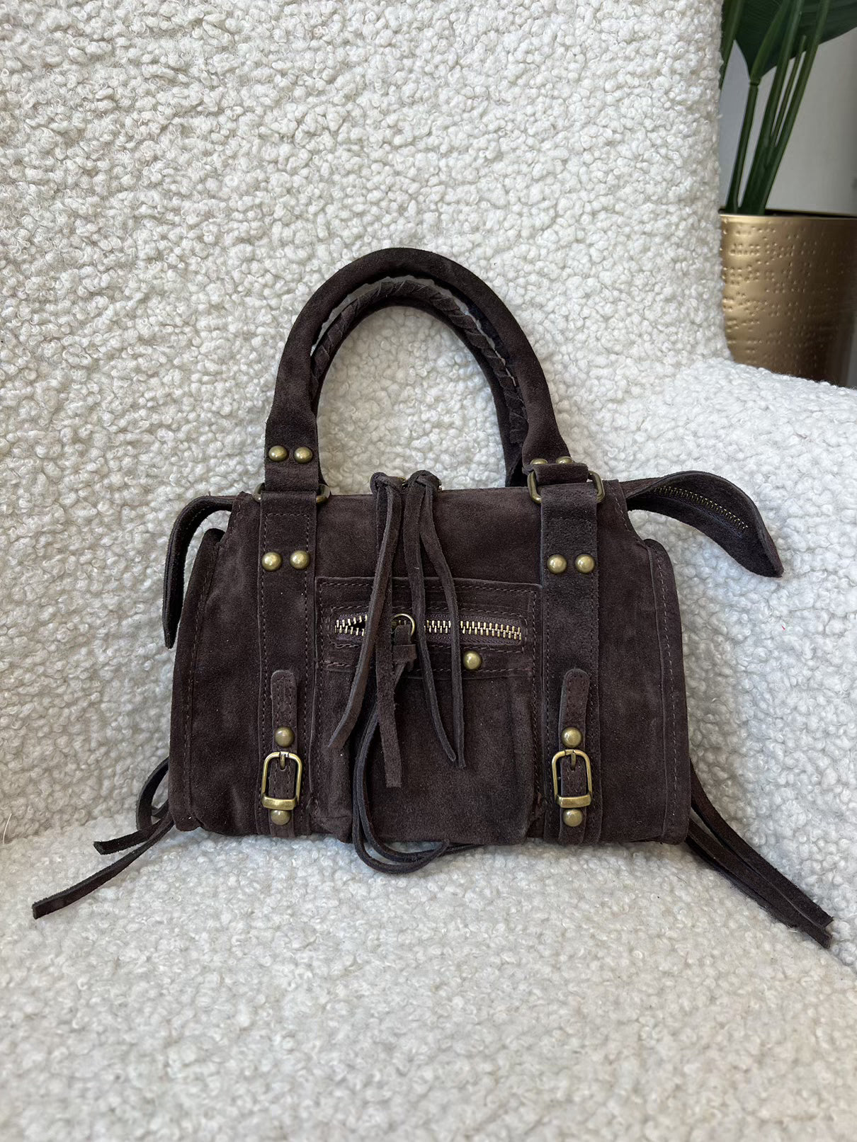 Tas Chloe Suede | Choco