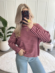 Sweater T-shirt Mila | Roze