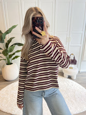 Polo Knit Kiki | Bordeaux