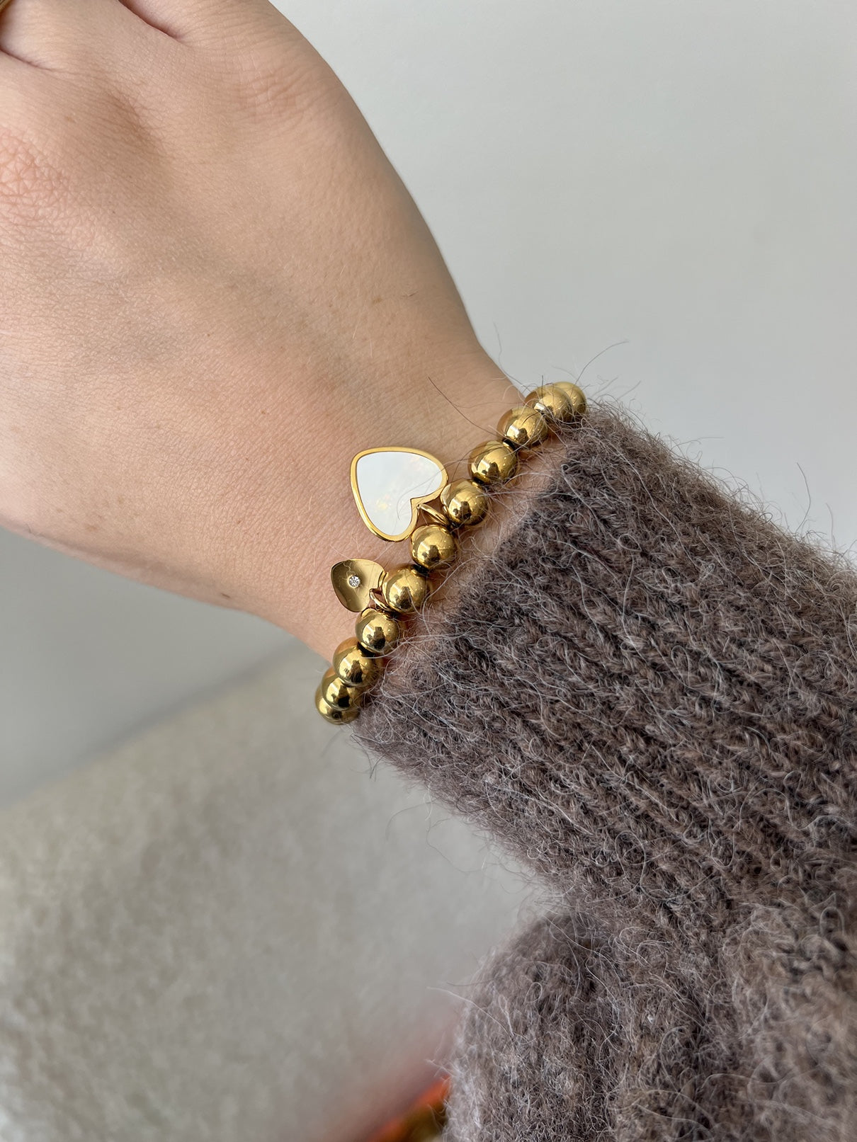 Bubble Armband Hearts