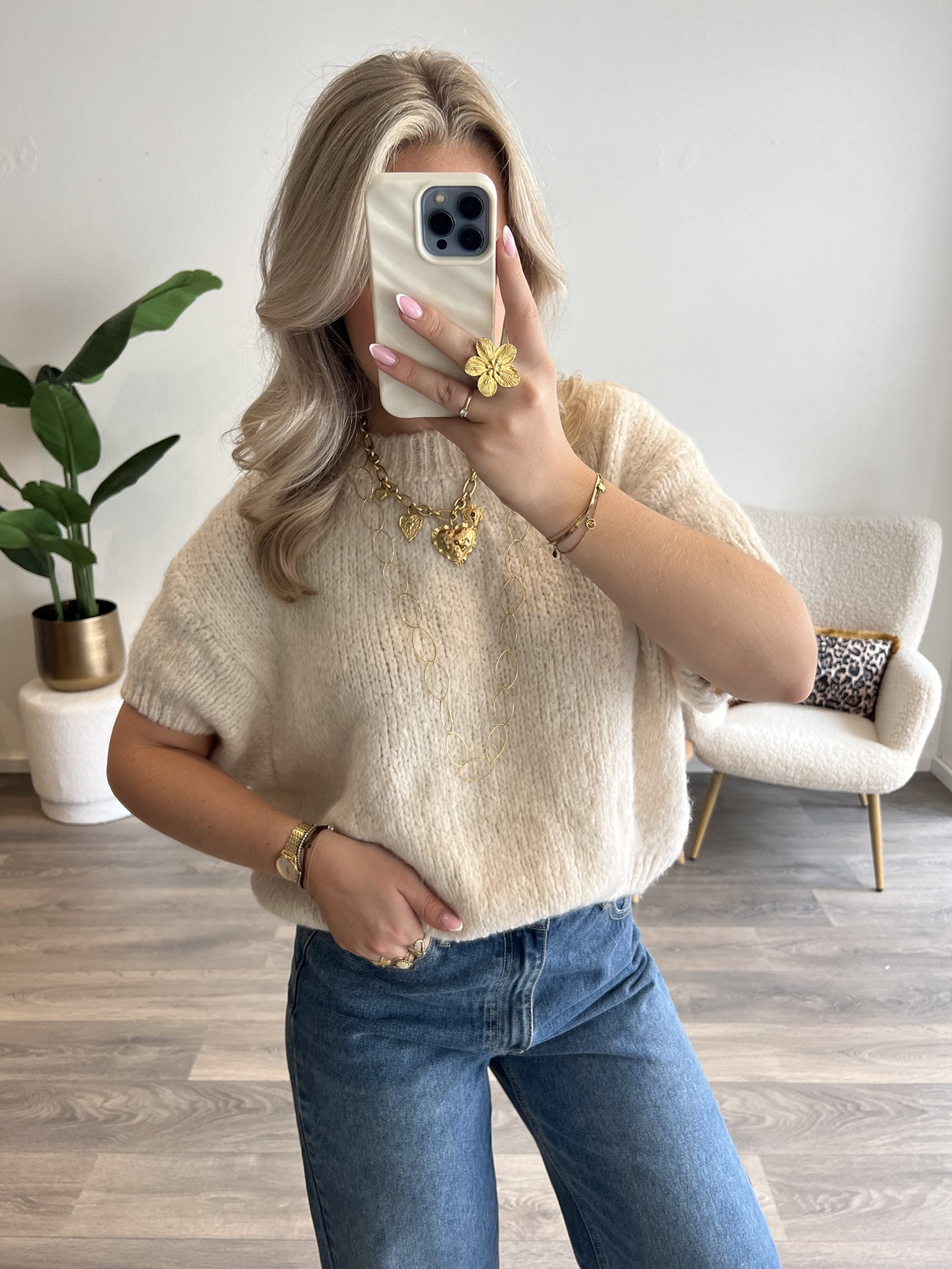 Trui Bella | Ecru