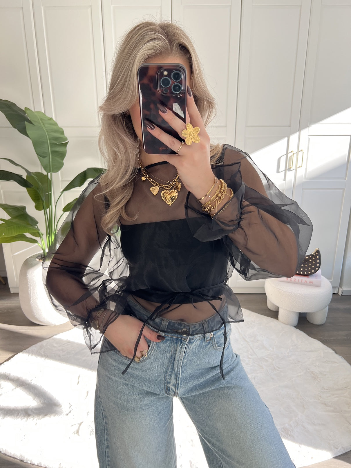 Top Mandy | Zwart