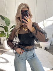 Top Mandy | Zwart