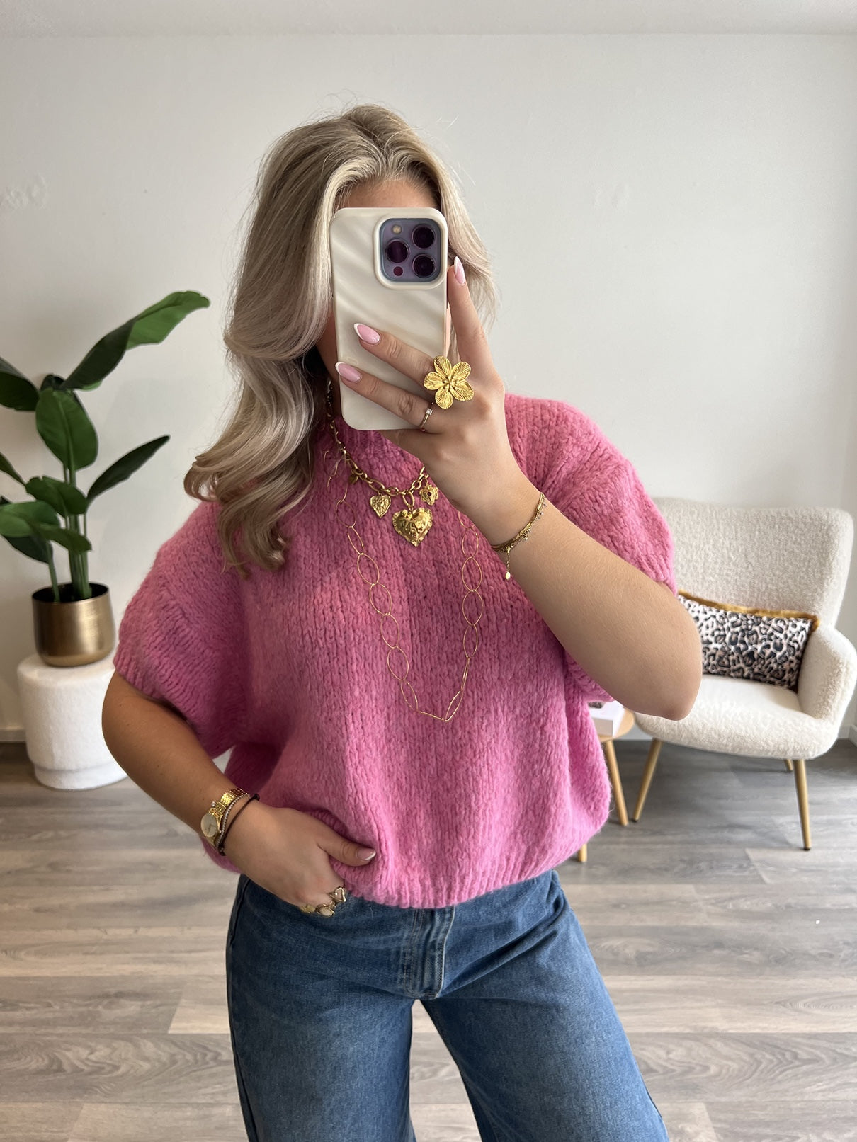 Trui Bella | Roze