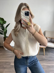Zip Spencer Fay | Creme