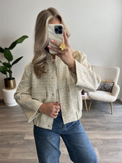 Tweed Jacket Lilly | Creme