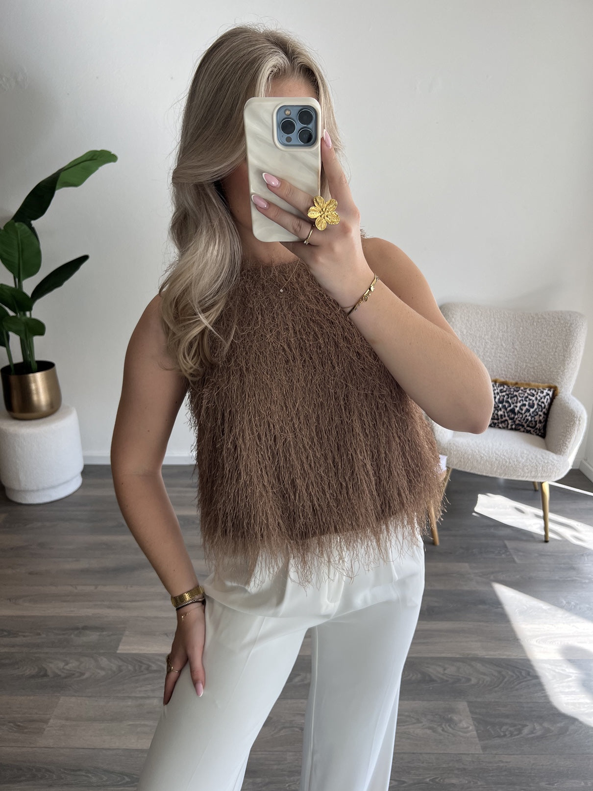 Top Sara | Camel