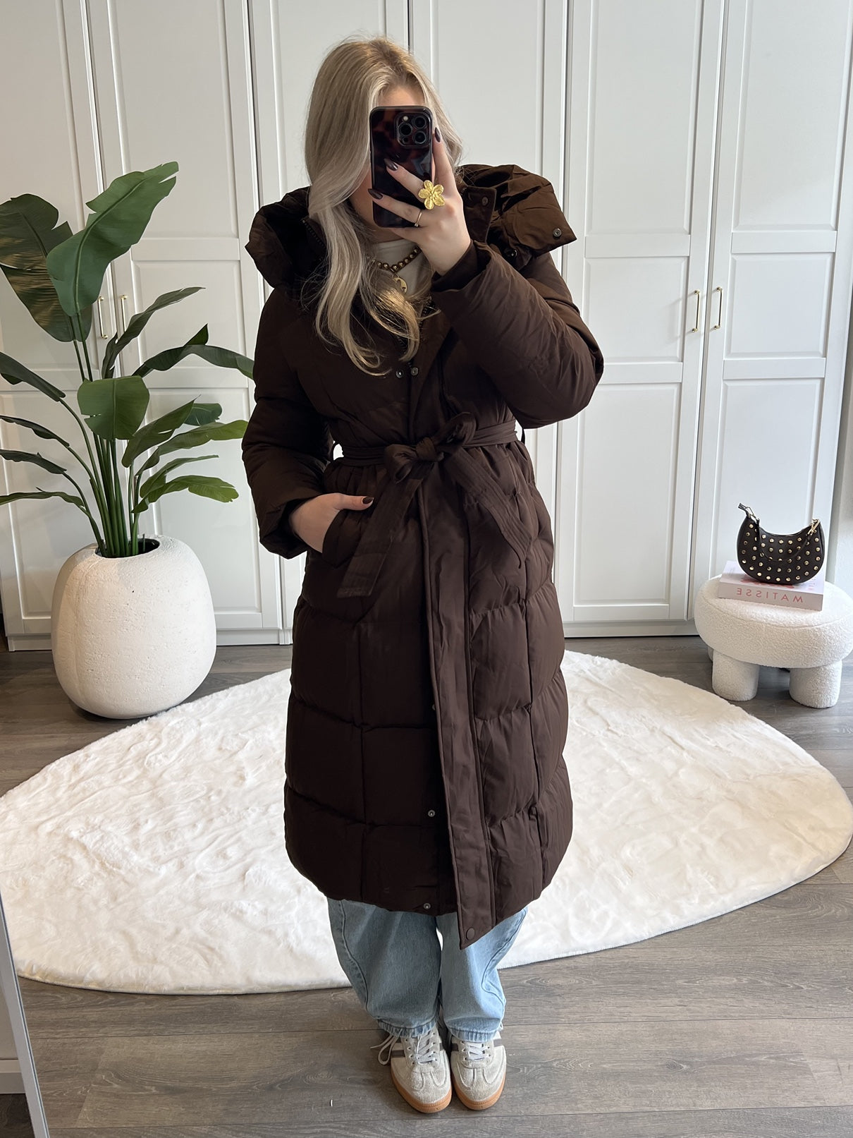 Winterjas Jolene | Choco