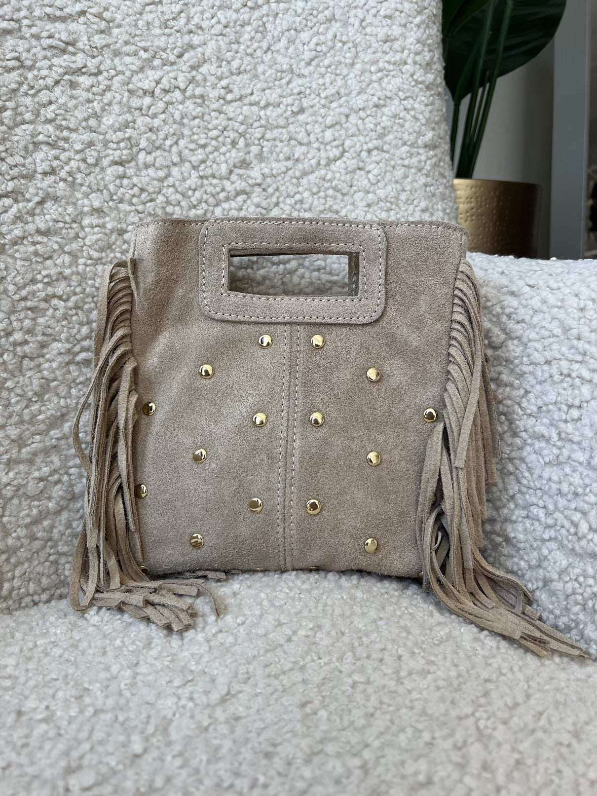 Tas Mare Studs | Beige