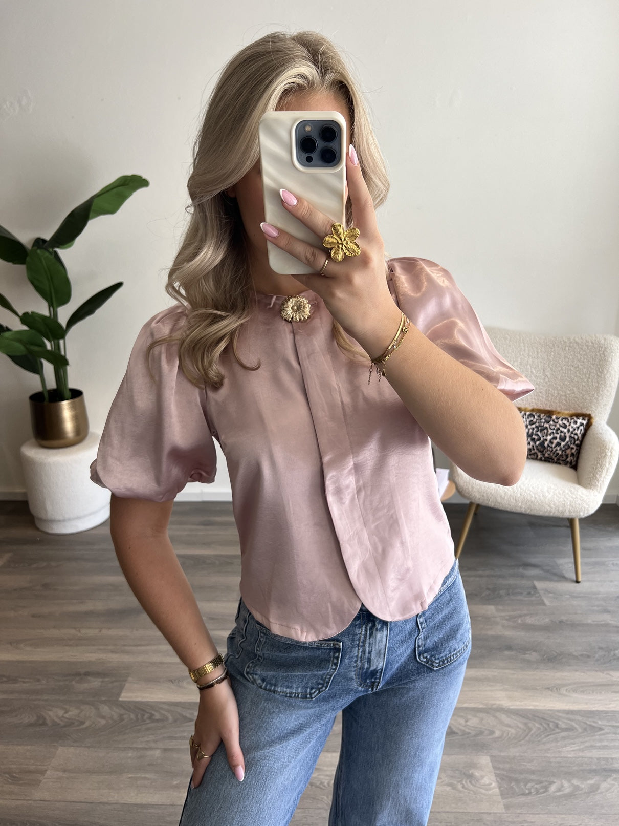 Blouse Billy | Roze