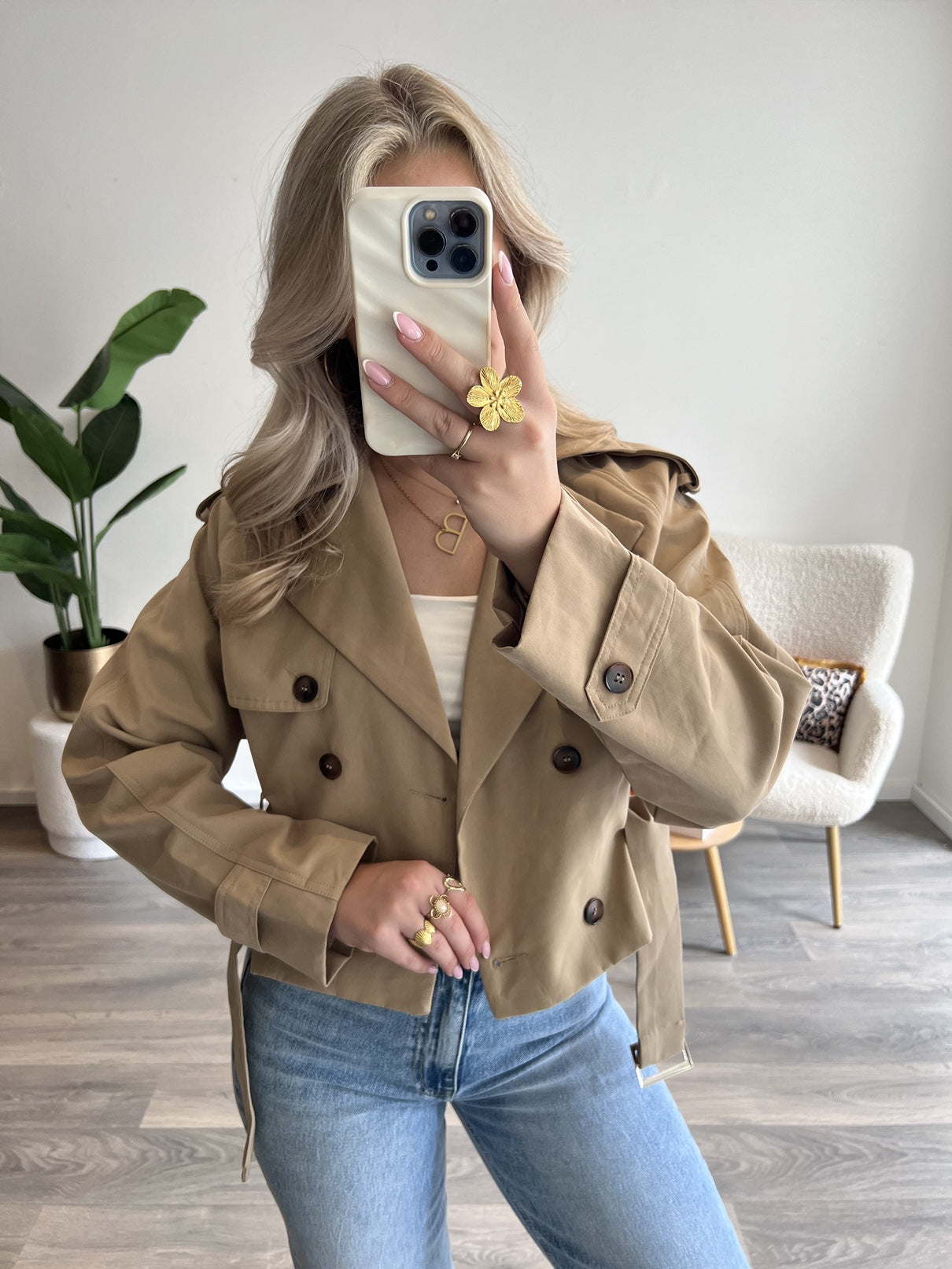 Trenchcoat Lou | Beige