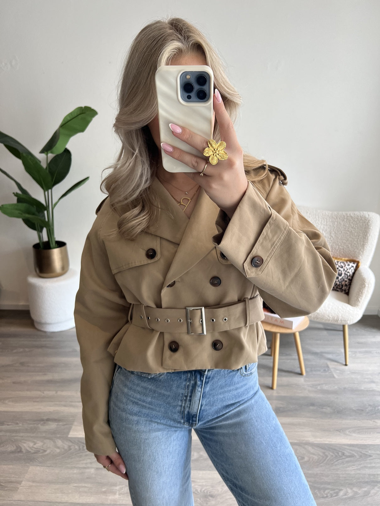 Trenchcoat Lou | Beige