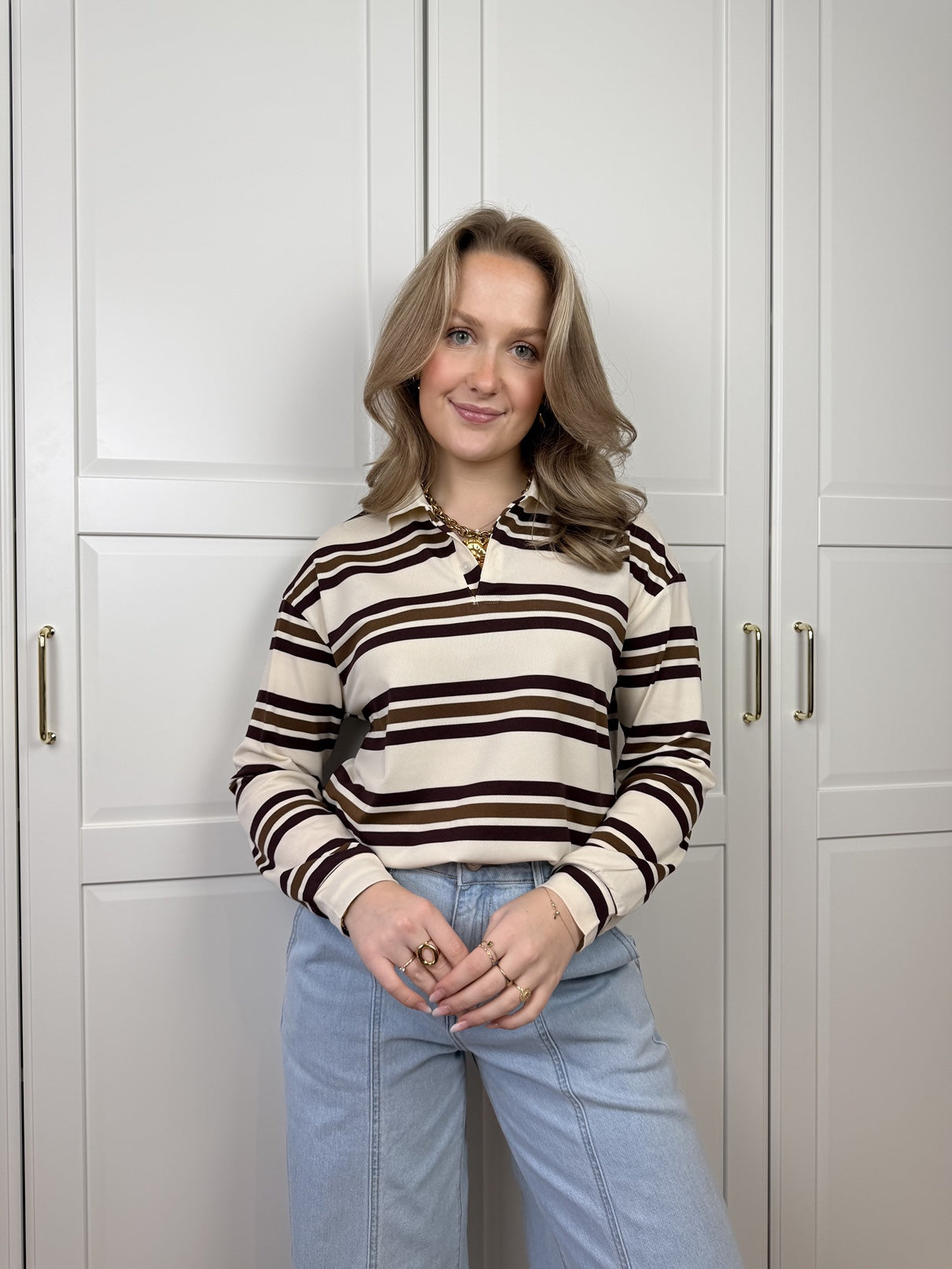 Polo Knit Milou | Bordeaux