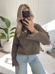 Trui Juultje | Taupe
