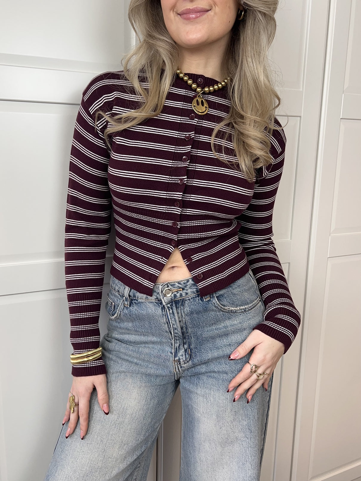 Vest Alice | Bordeaux