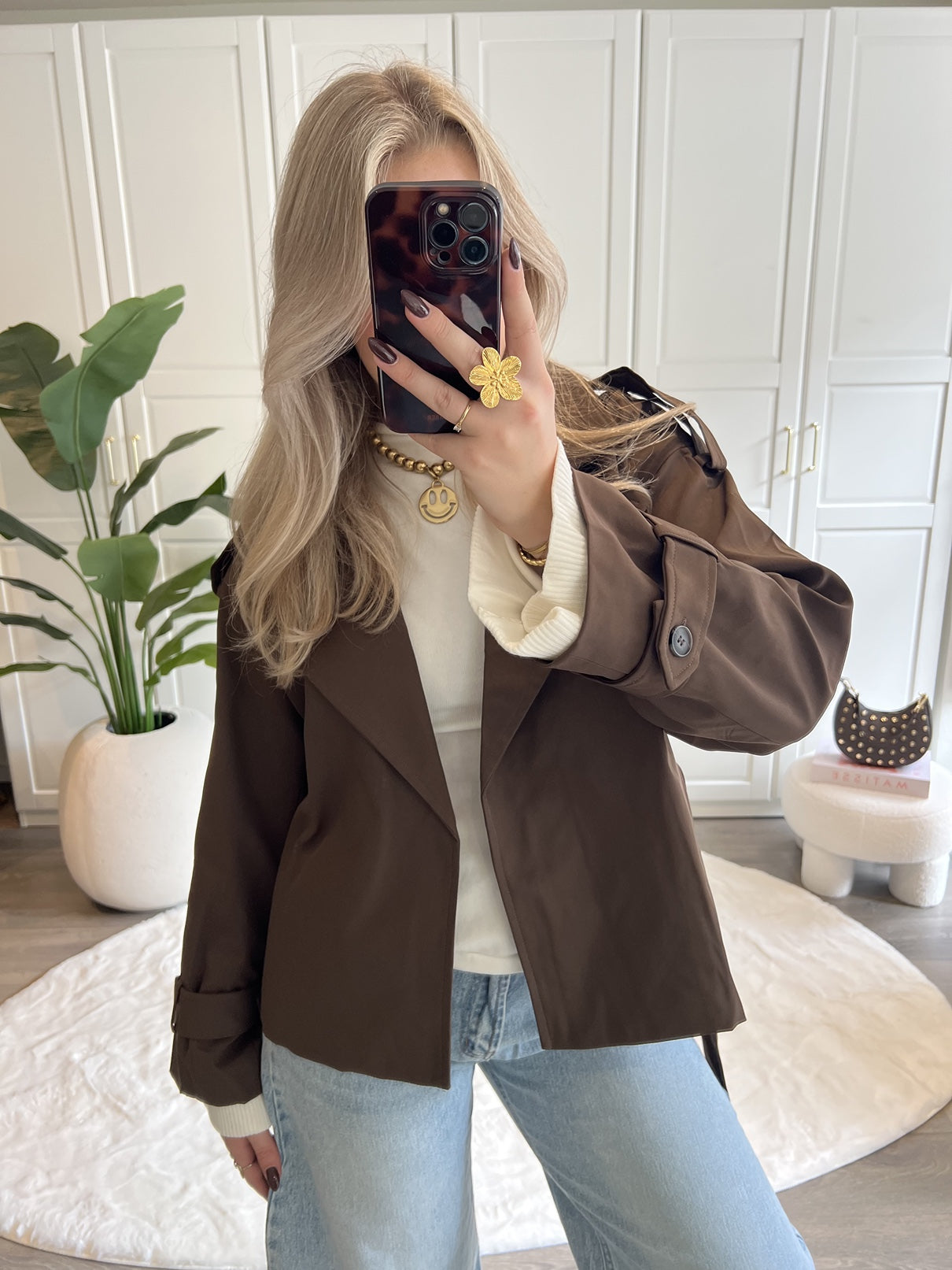 Belted Trenchcoat Lauren | Choco